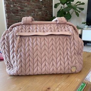 Happ Brand Paige Carryall Diaper Bag - Dusty Rose